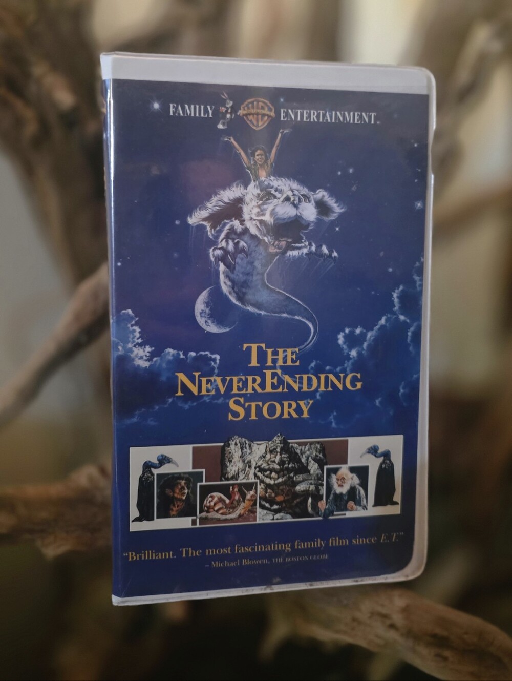The NeverEnding Story VHS Movie - Clamshell WB - Rare Tape